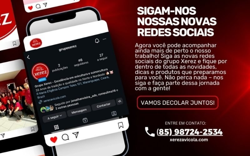 Siga-nos nas Nossas Novas Redes Sociais e Acompanhe Todas as Novidades!